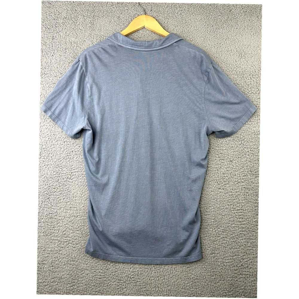 Marine Layer Authentic Blue Short Sleeve V Neck B… - image 4