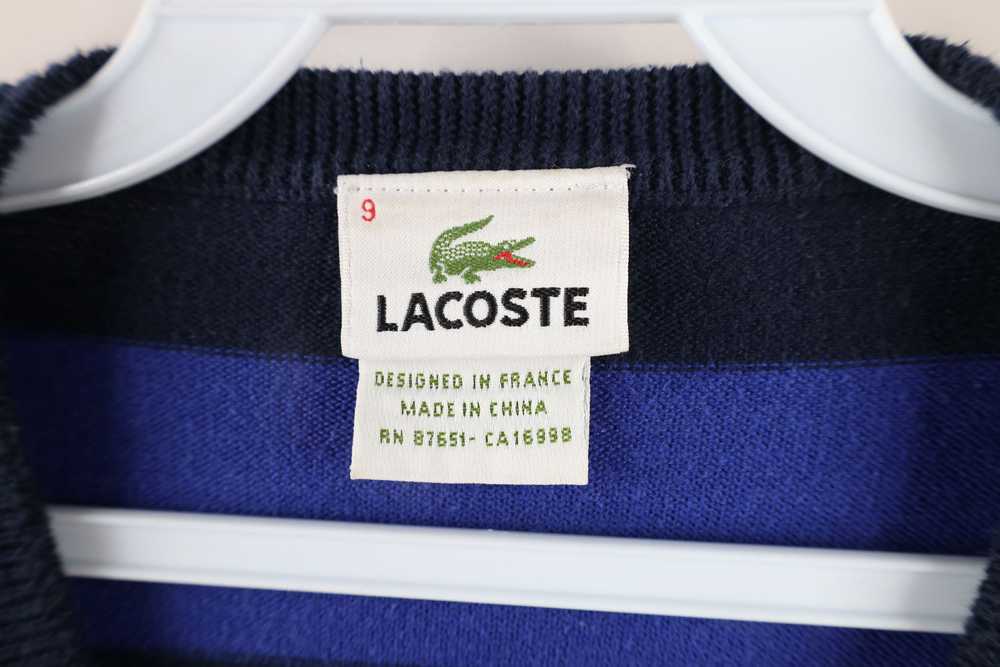 Lacoste × Vintage Vintage Lacoste Distressed Stri… - image 6