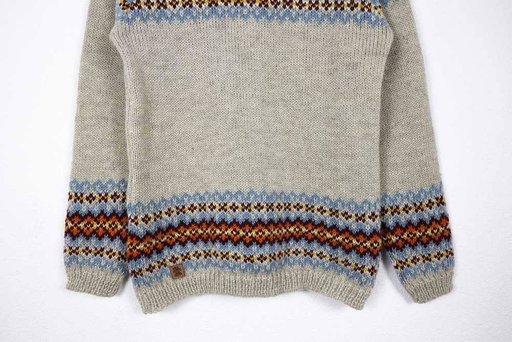 Avant Garde × Cashmere & Wool × Handknit Pachamam… - image 3