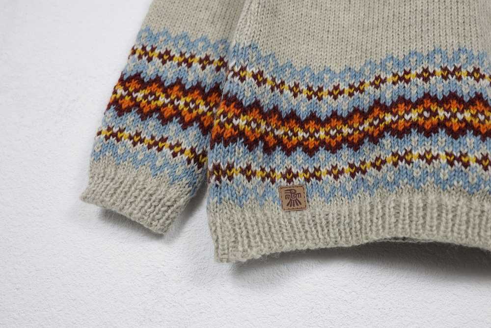 Avant Garde × Cashmere & Wool × Handknit Pachamam… - image 4