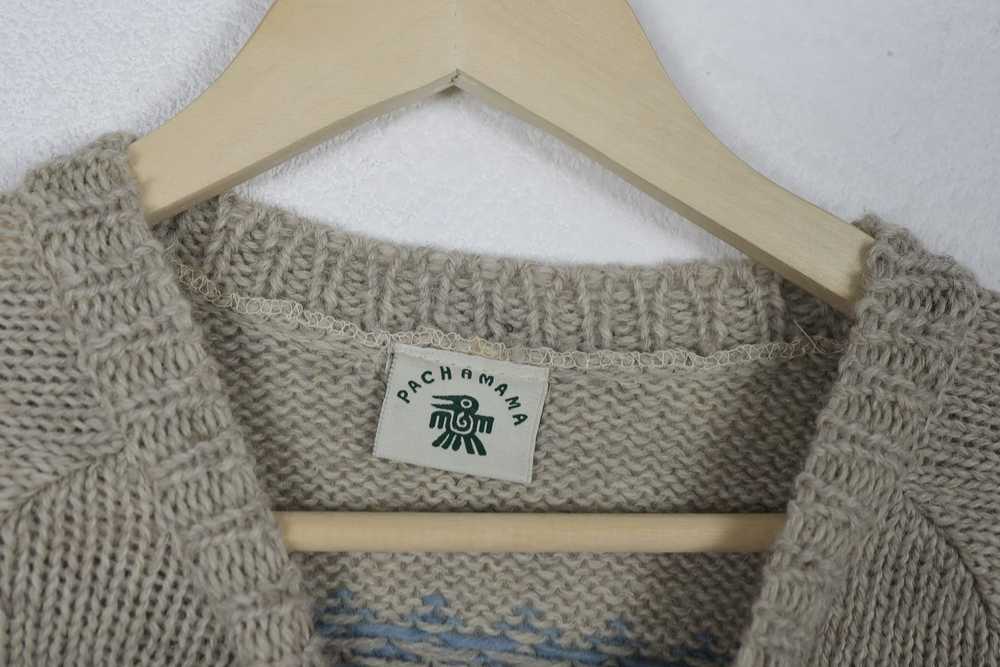 Avant Garde × Cashmere & Wool × Handknit Pachamam… - image 6