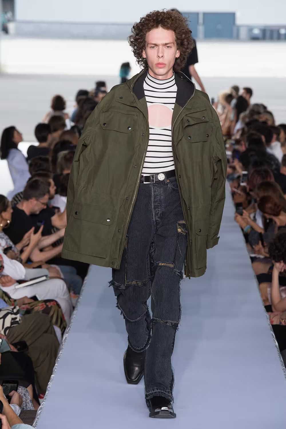 Vetements SS 19 Military Gimp Mask Parka - image 4