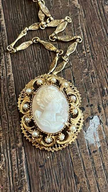 ヴィンテージサフィレット　フロレンザ　ネックレス Vintage florenza necklace and - Gem