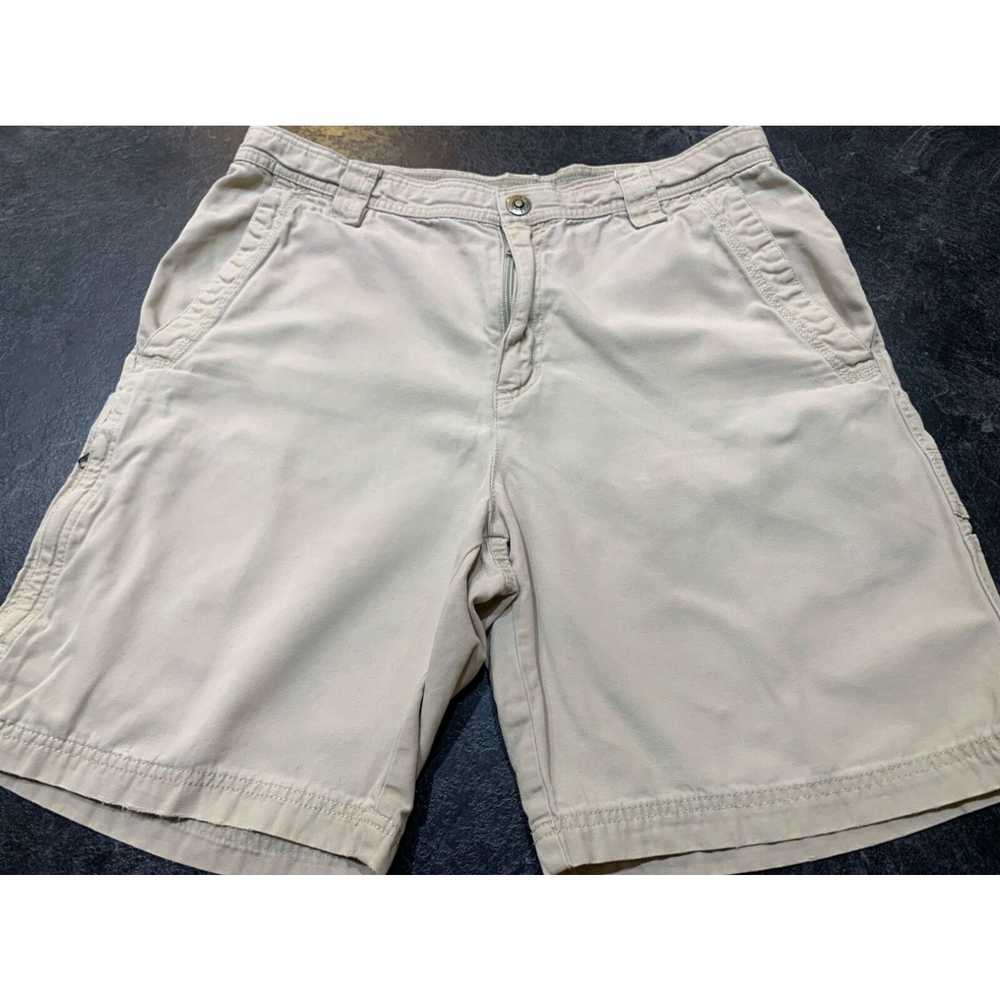 Vintage Columbia Shorts Mens Adult 34 Khaki Casua… - image 1