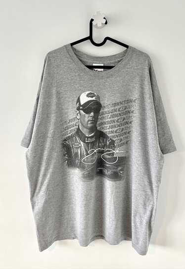 Vintage nascar Jimmie Johnson 2005 grey T-shirt XX