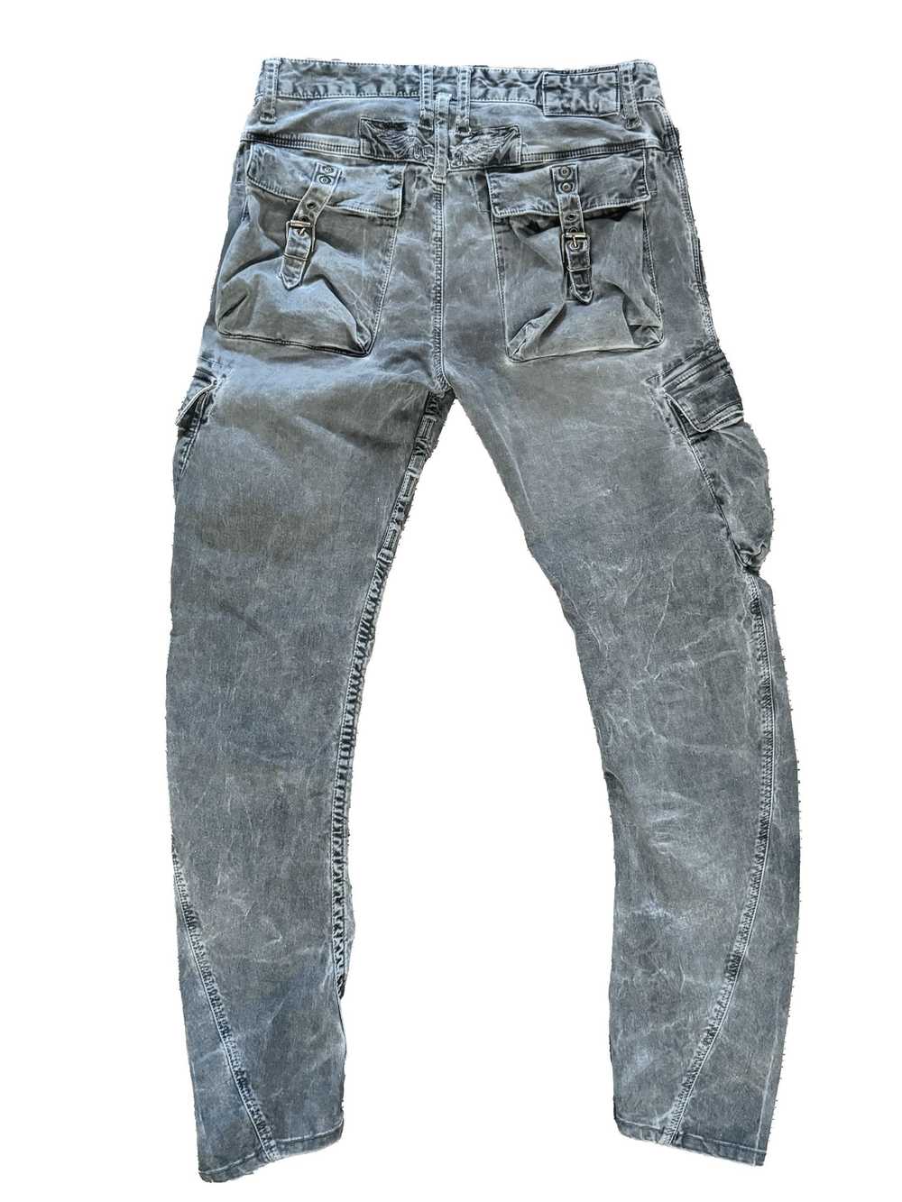 Robins Jeans ROBINS JEANS GRAY CARGO PREDATOR - image 2