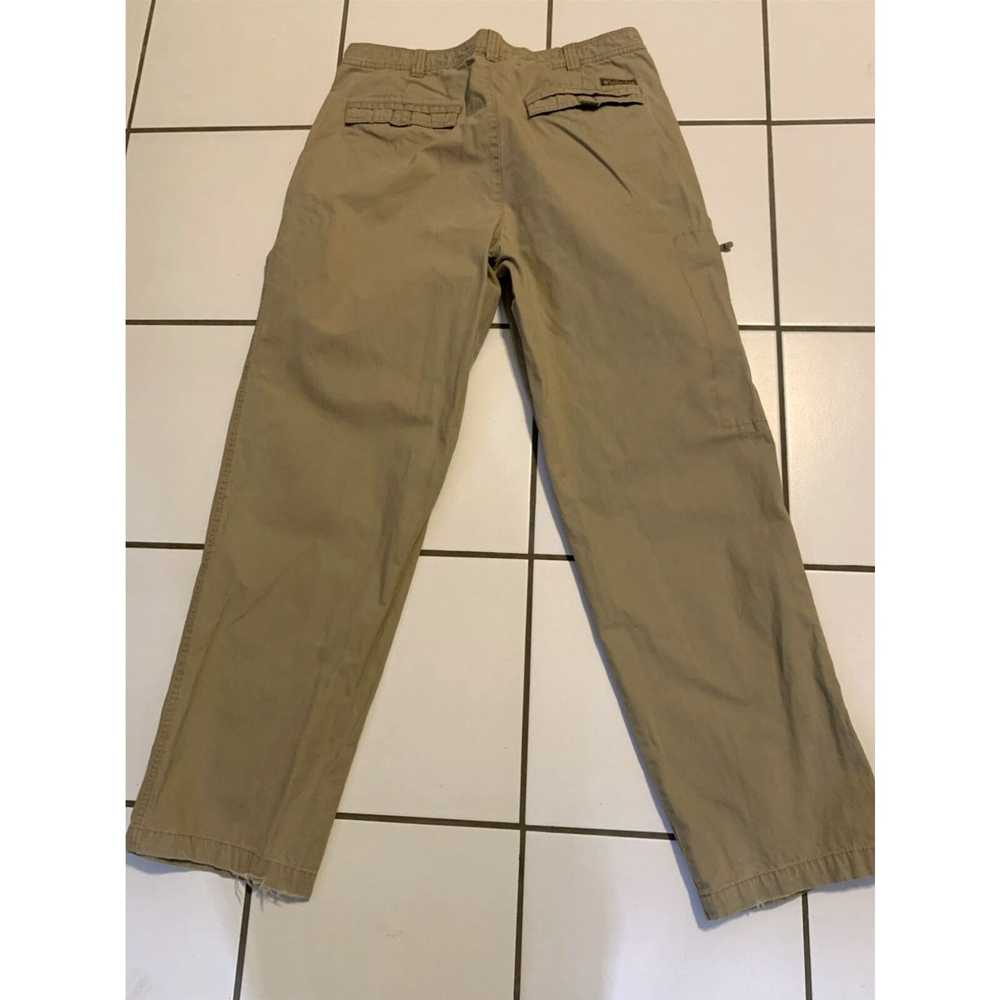 Vintage Columbia Sportsman Pants Mens 36x32 Beige… - image 3