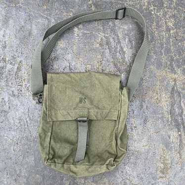 【archive】80s 90s Military Shoulder-bag Vintage Military Shoulder Bag, Army Canvas Messenger Bag - Etsy