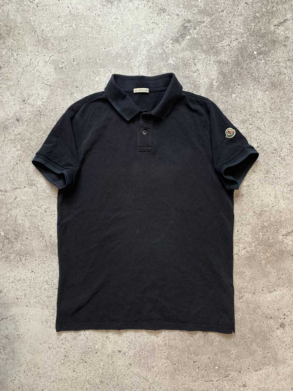 Moncler Moncler Polo tee navy - image 1