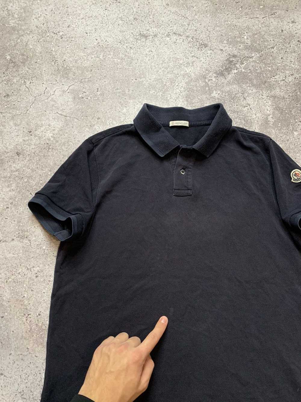 Moncler Moncler Polo tee navy - image 2