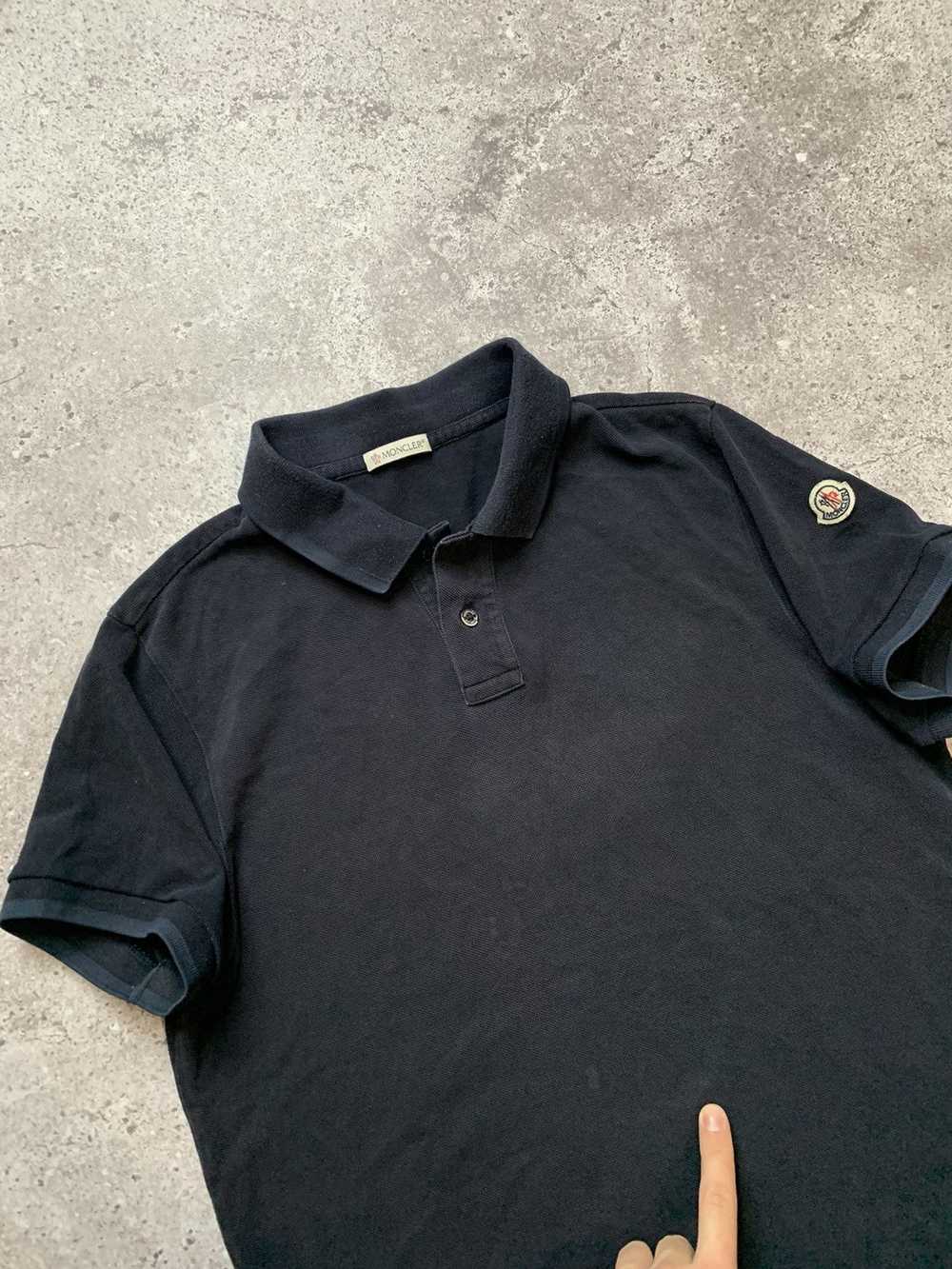 Moncler Moncler Polo tee navy - image 3