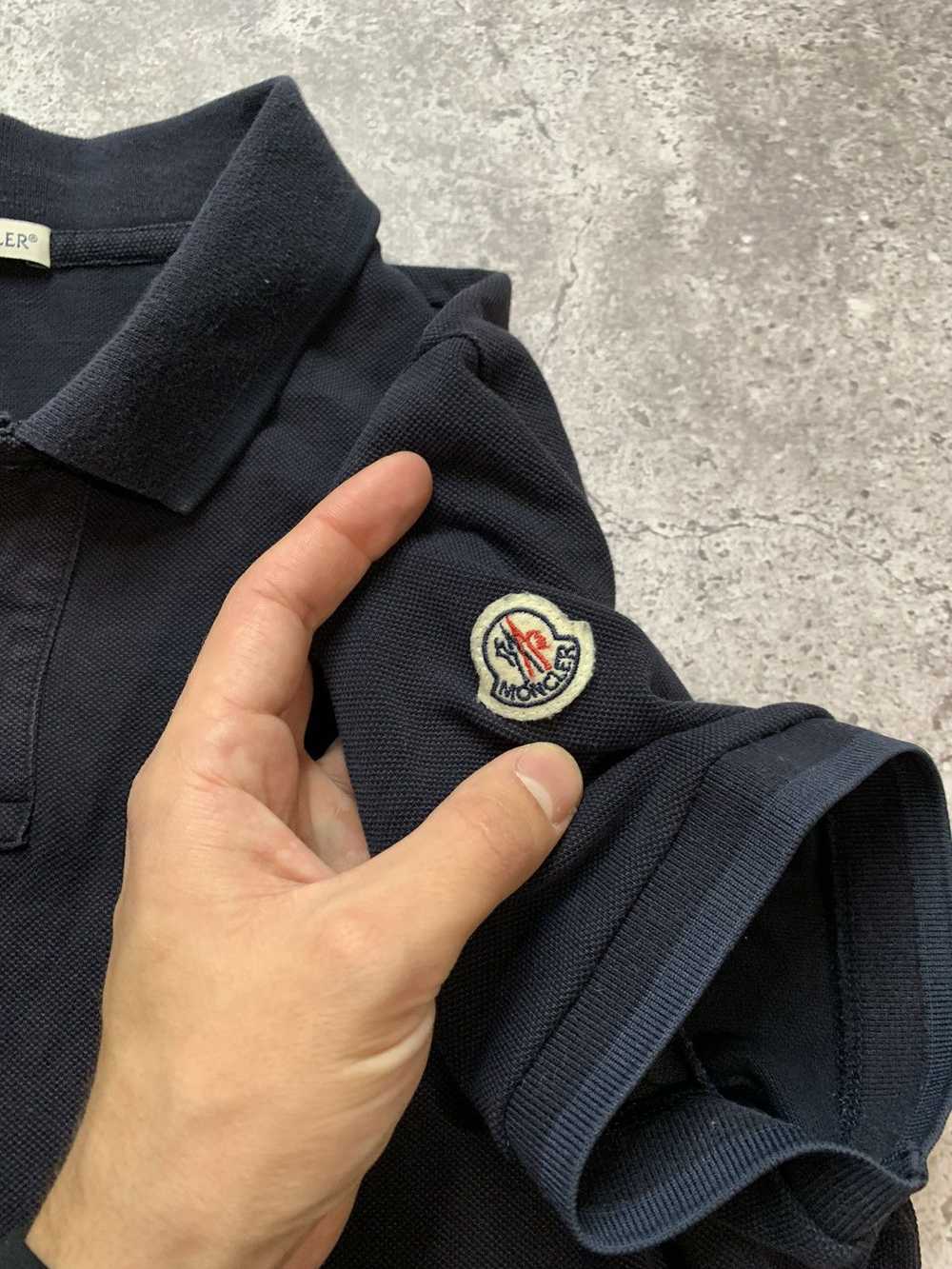 Moncler Moncler Polo tee navy - image 5