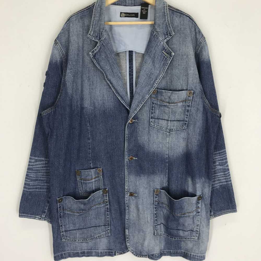 Denim Jacket × Sean John × Vintage Vintage 90s Se… - image 3