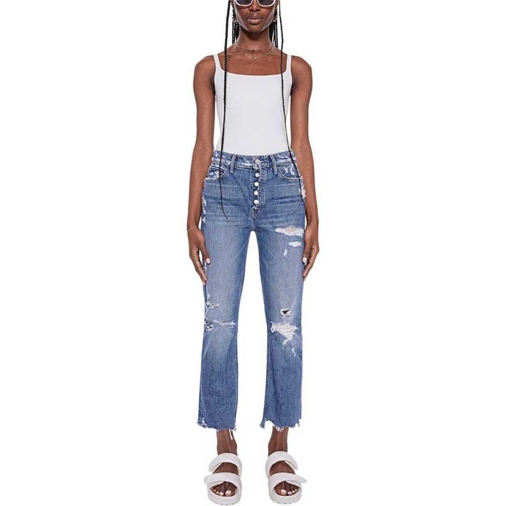 Mother Denim MOTHER The Mid Rise Fly Cut Dazzler … - image 1