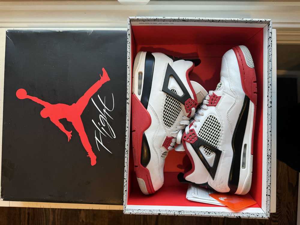 Jordan Brand Jordan 4 Retro Fire Red - image 3