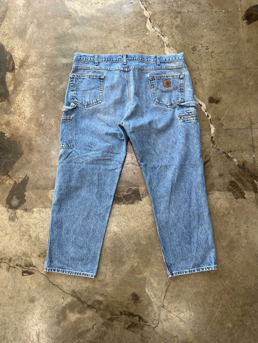 Carhartt × Vintage Carhartt Carpenter Jeans Sz. 4… - image 2