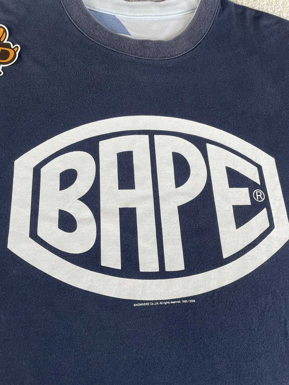 Bape × Nigo OG Bape Bapesta Reversible Tee - image 8