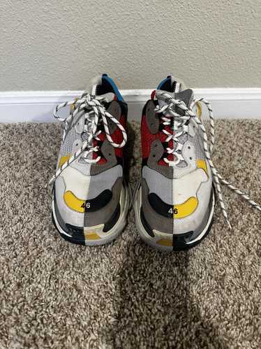 Balenciaga triple s half & half best sale