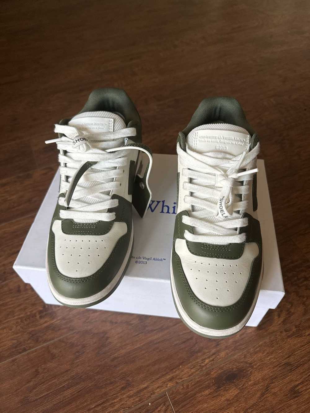 Off-White Green & White Off White sneakers - image 4