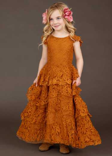 Joyfolie Lyra Dress in Marigold