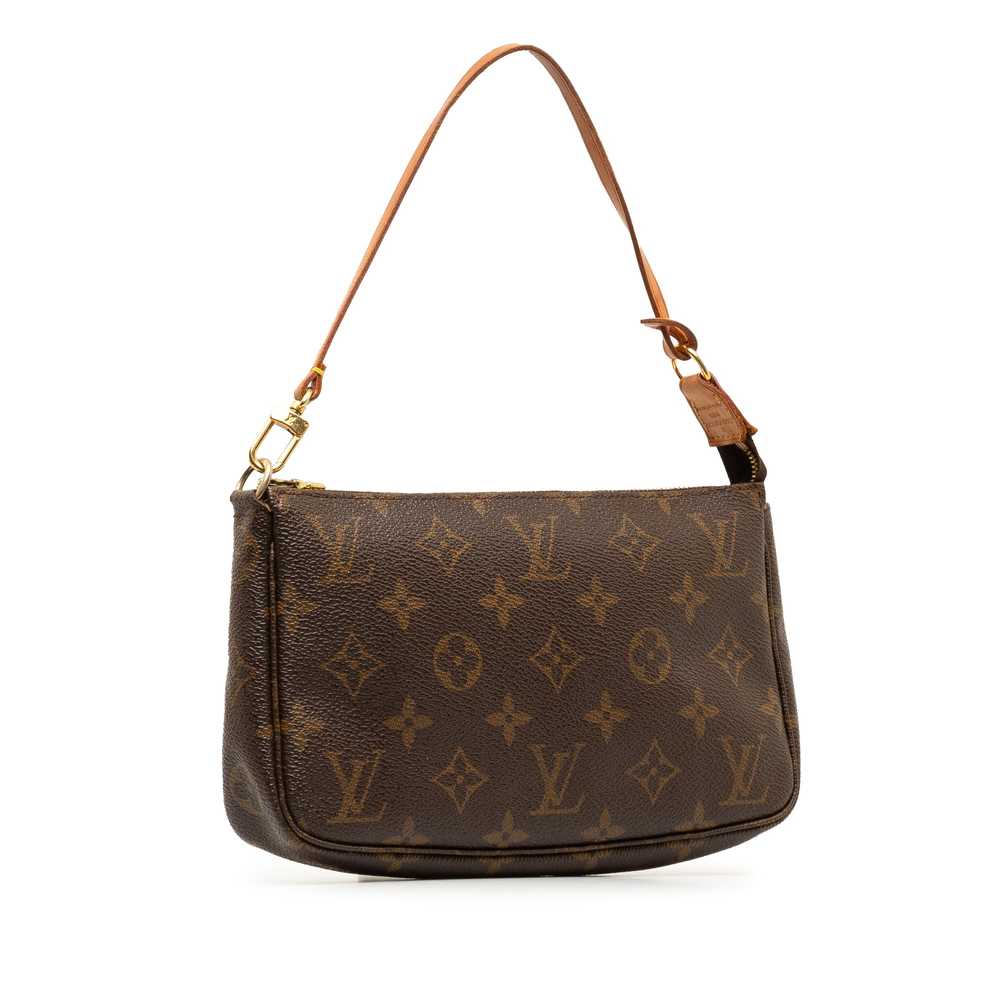 Brown Louis Vuitton Monogram Pochette Accessoires… - image 2