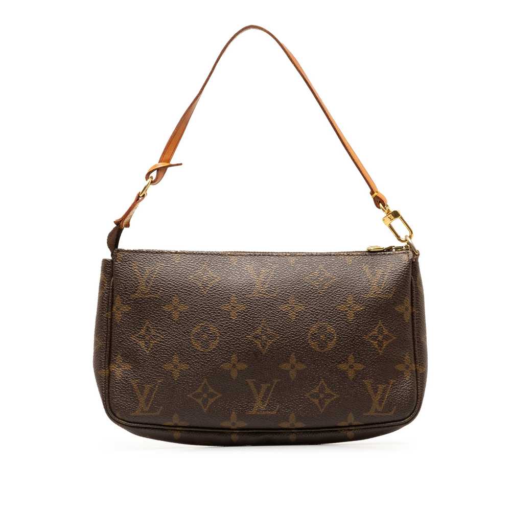 Brown Louis Vuitton Monogram Pochette Accessoires… - image 3