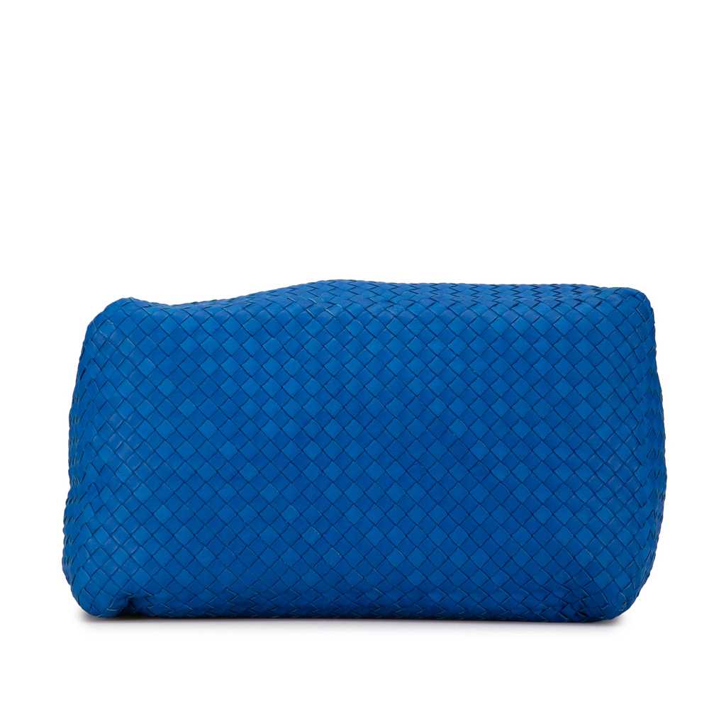 Blue Bottega Veneta Large Intrecciato Cesta Tote … - image 4