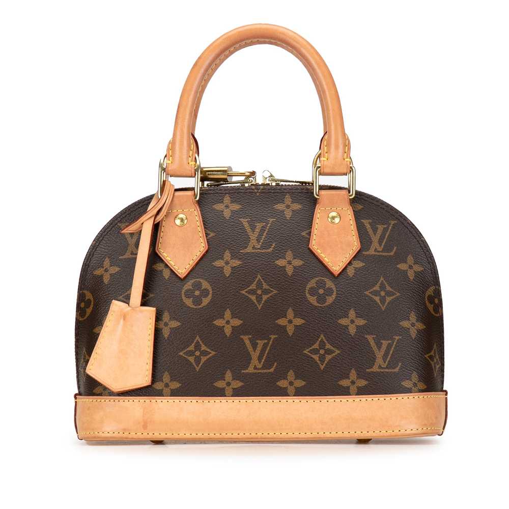 Brown Louis Vuitton Monogram Alma BB Satchel - image 1