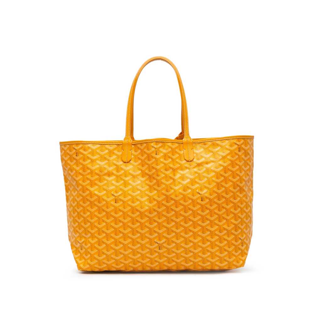 Yellow Goyard Goyardine Saint Louis PM Tote Bag - image 1