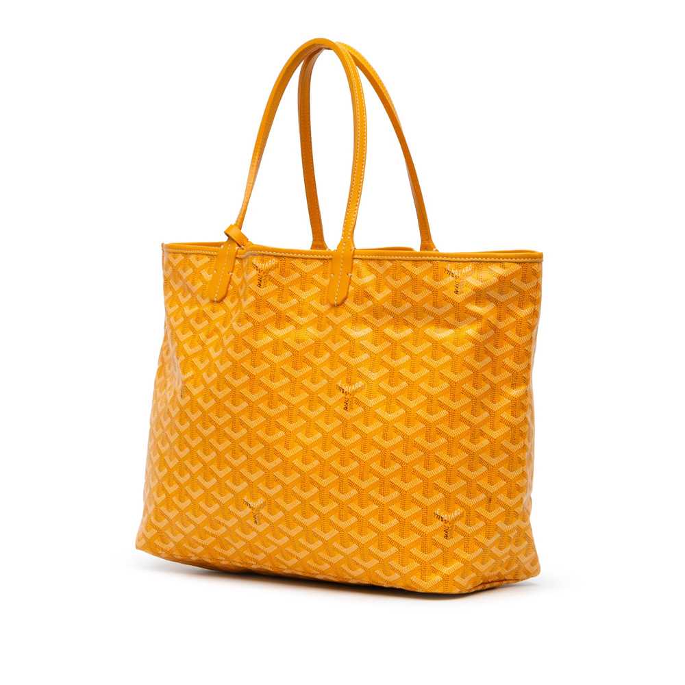 Yellow Goyard Goyardine Saint Louis PM Tote Bag - image 2