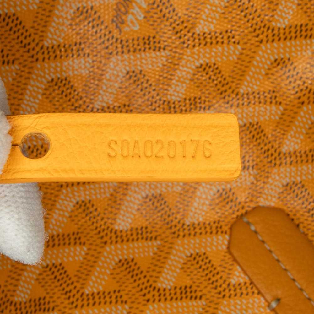 Yellow Goyard Goyardine Saint Louis PM Tote Bag - image 6