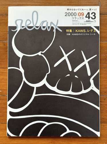 Kaws 2000 September Kaws Relax Japanese Magazine w