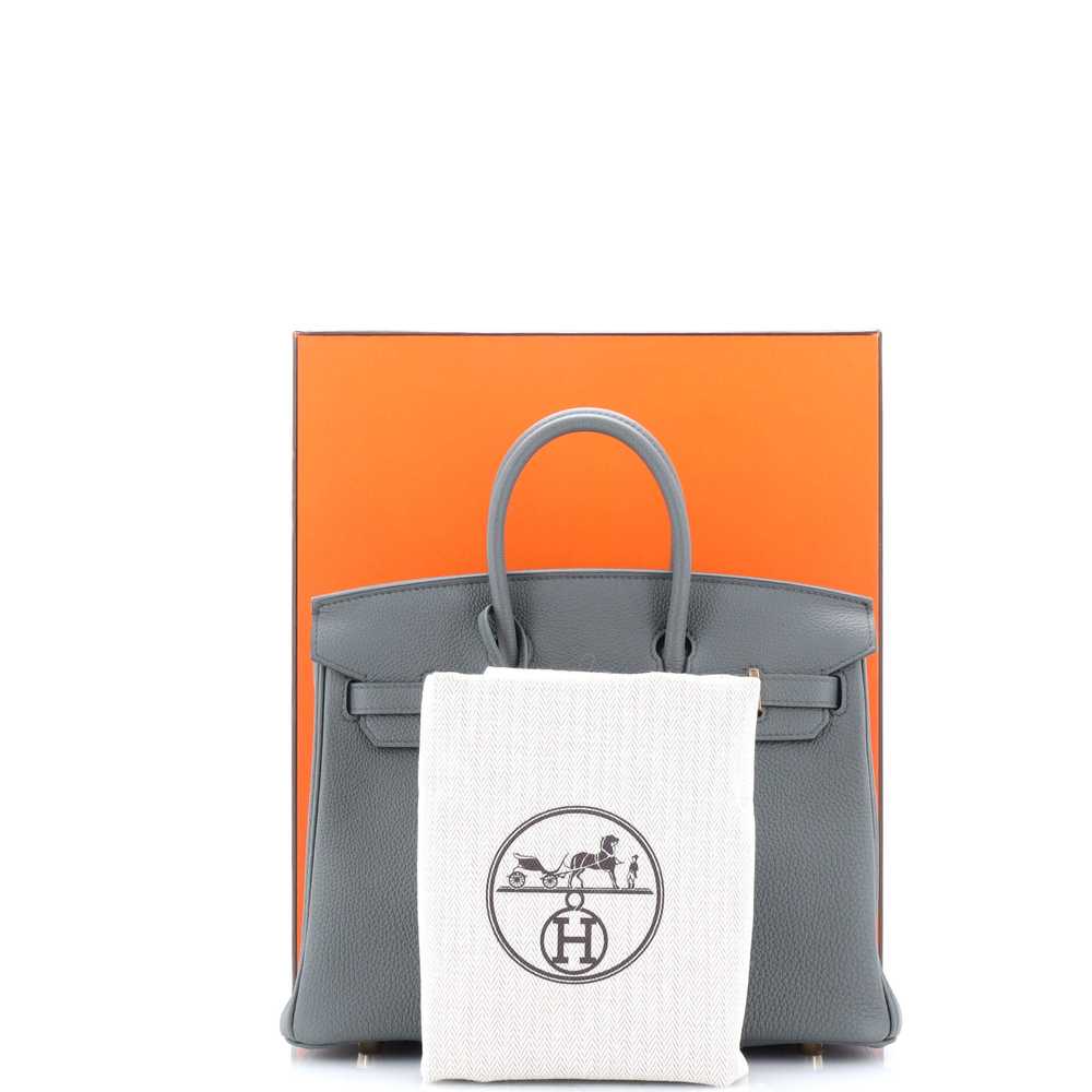 Hermes Birkin Handbag Vert Amande Togo with Gold … - image 2