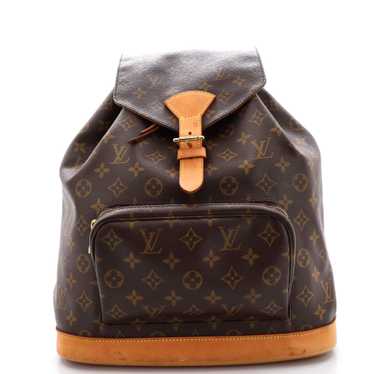 Louis Vuitton Vintage Montsouris Backpack Monogra… - image 1