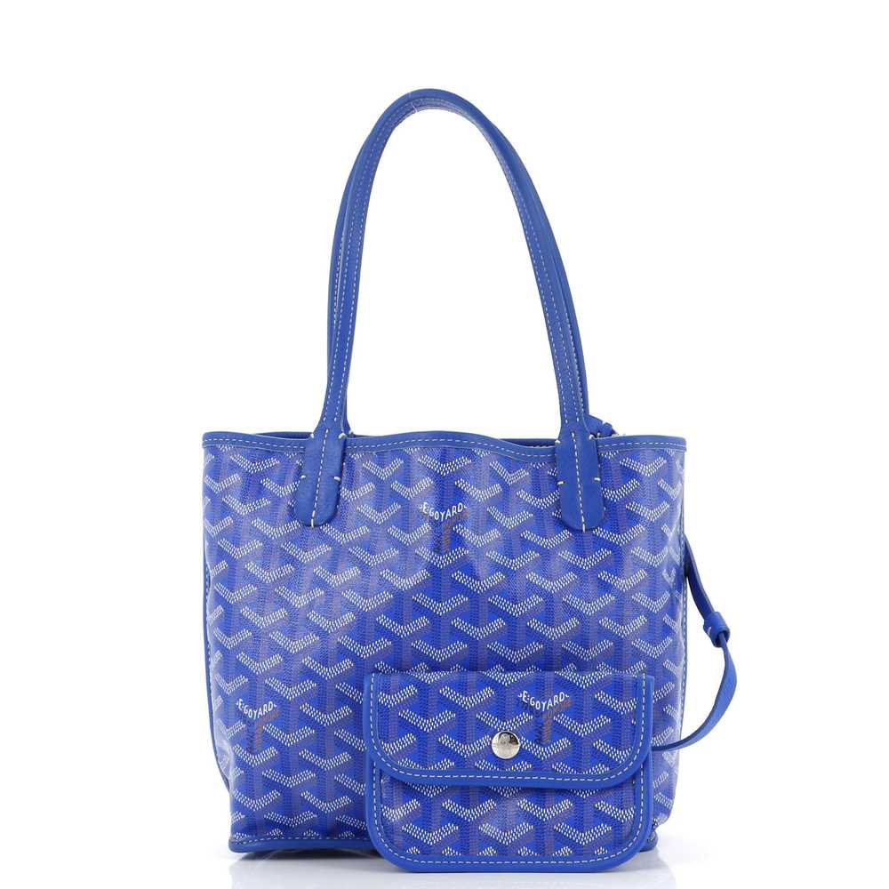 GOYARD Anjou Reversible Tote Coated Canvas Mini - image 2