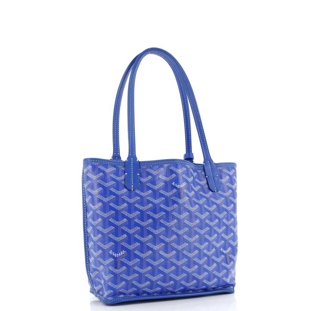 GOYARD Anjou Reversible Tote Coated Canvas Mini - image 3