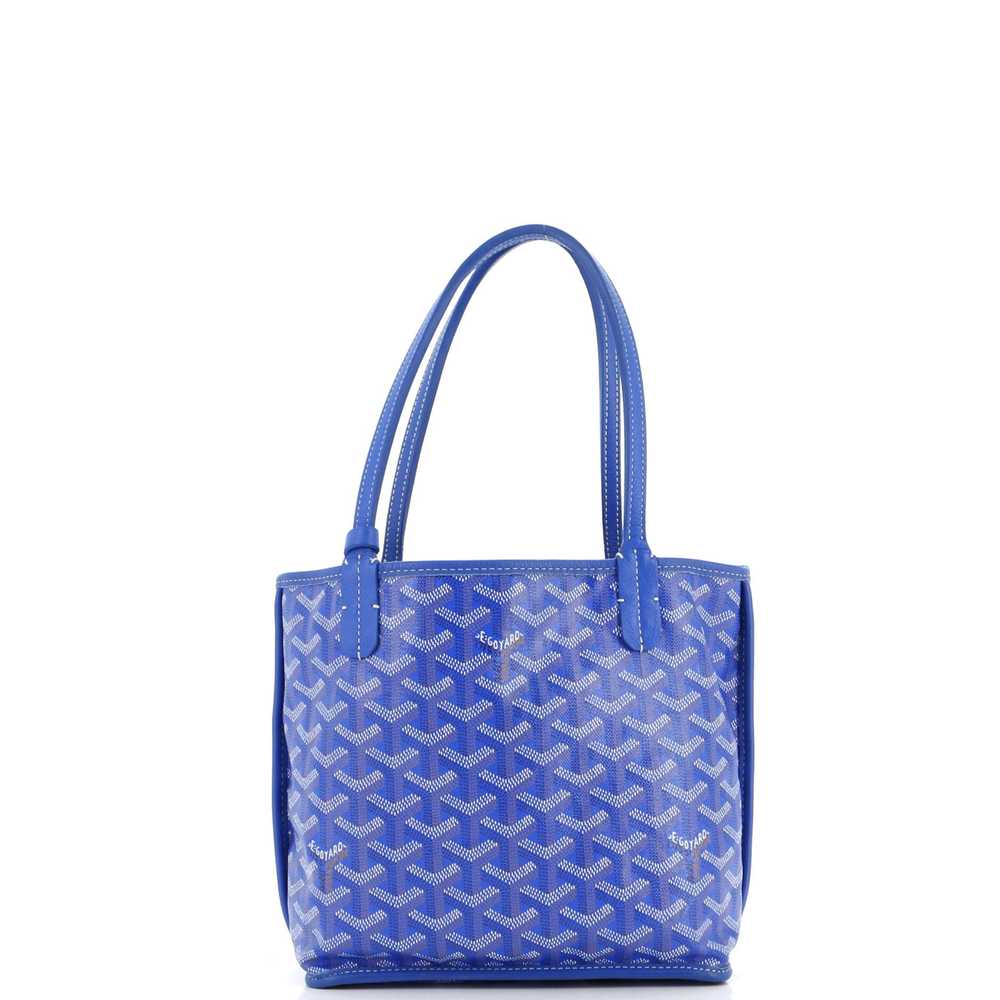 GOYARD Anjou Reversible Tote Coated Canvas Mini - image 4