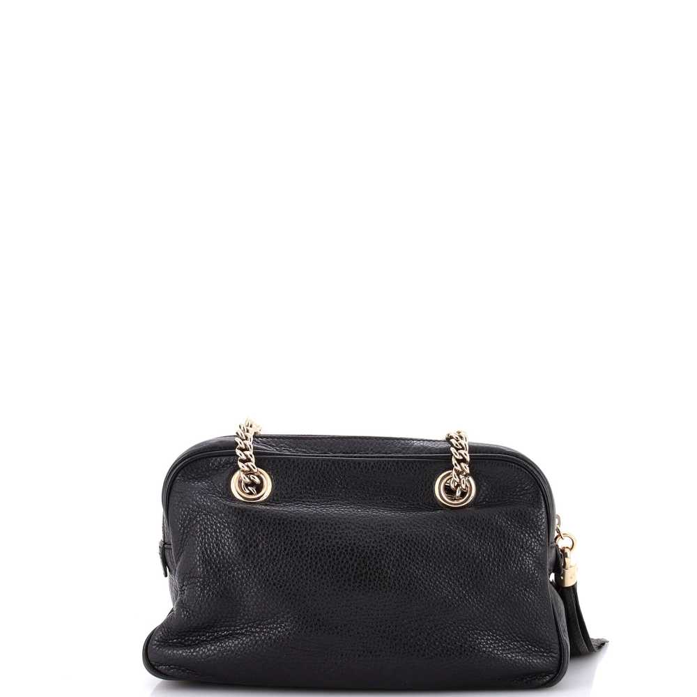 GUCCI Soho Chain Zip Shoulder Bag Leather Small - image 3