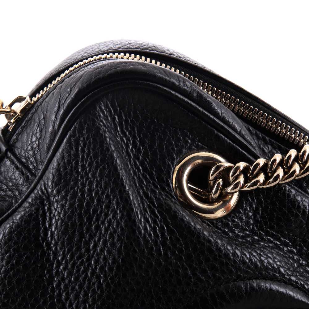 GUCCI Soho Chain Zip Shoulder Bag Leather Small - image 7