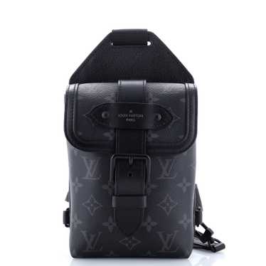 Louis Vuitton Saumur Slingbag Monogram Eclipse Can