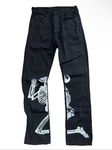 Designer × Osbbat 2020 Skeleton Praying Jeans | By