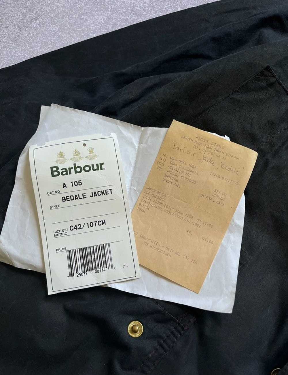 Barbour × Designer × Vintage Vintage NWT 1998 Bar… - image 7