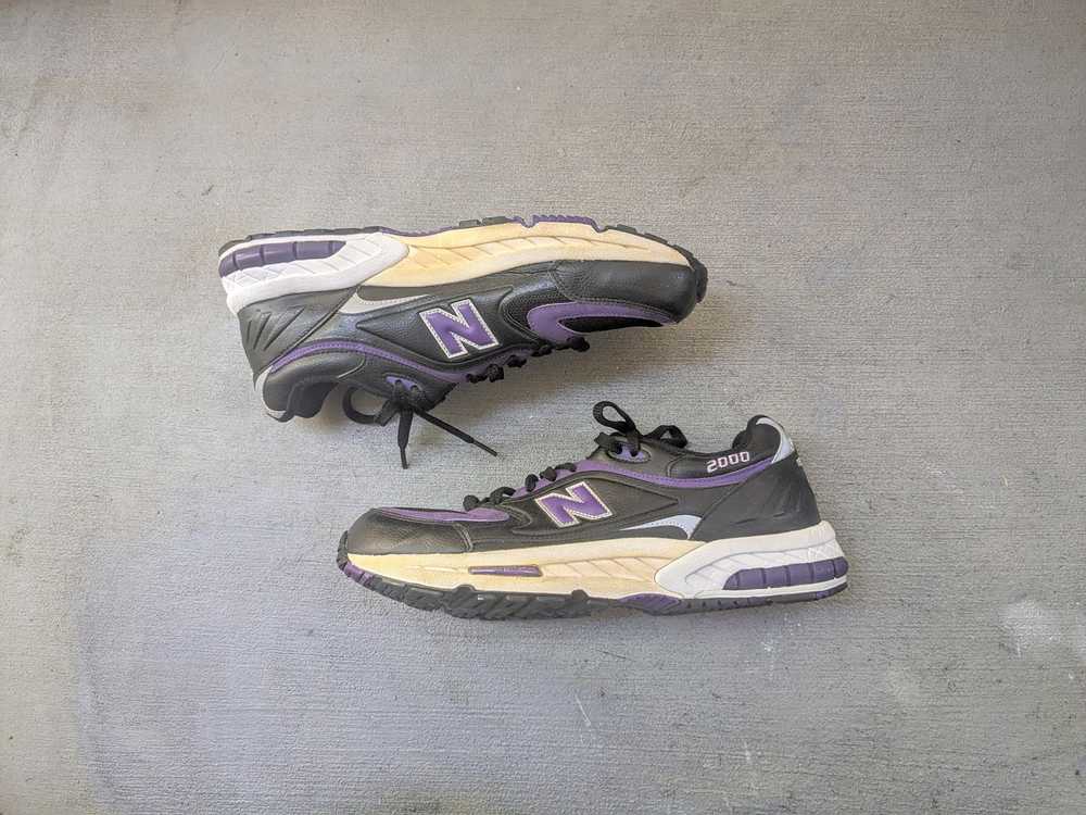 New Balance New Balance 2000 Black Purple 12 D Le… - image 1