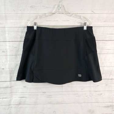 Vintage Wilson Womens Skort Sz XL Black Pull On - image 1