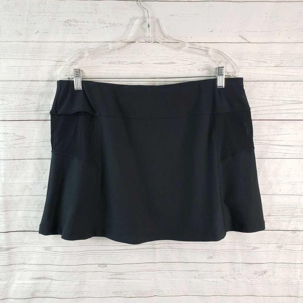 Vintage Wilson Womens Skort Sz XL Black Pull On - image 3