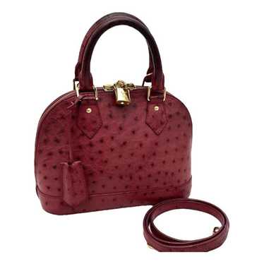 Louis Vuitton Alma BB ostrich handbag - image 1