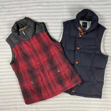 Eddie Bauer × Ships 2 Pairs Vest Eddie Bauer Goos… - image 1