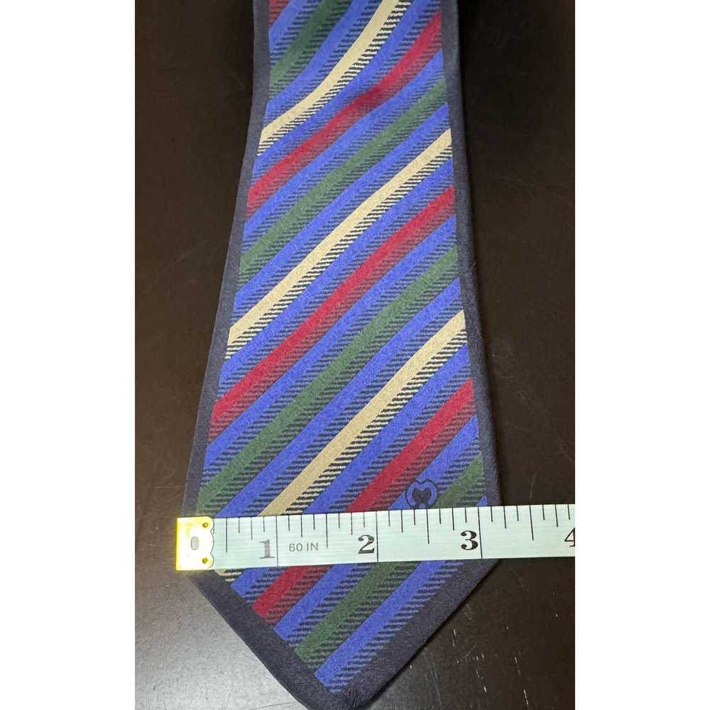 Mila Schon Mila Schon Striped Silk Tie EUC - image 4