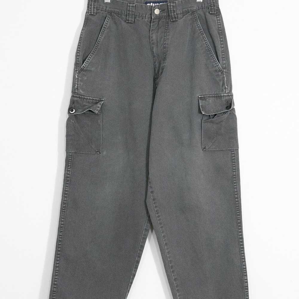 Stussy × Vintage Vintage 90s Stussy Cargo Pants 3… - image 3