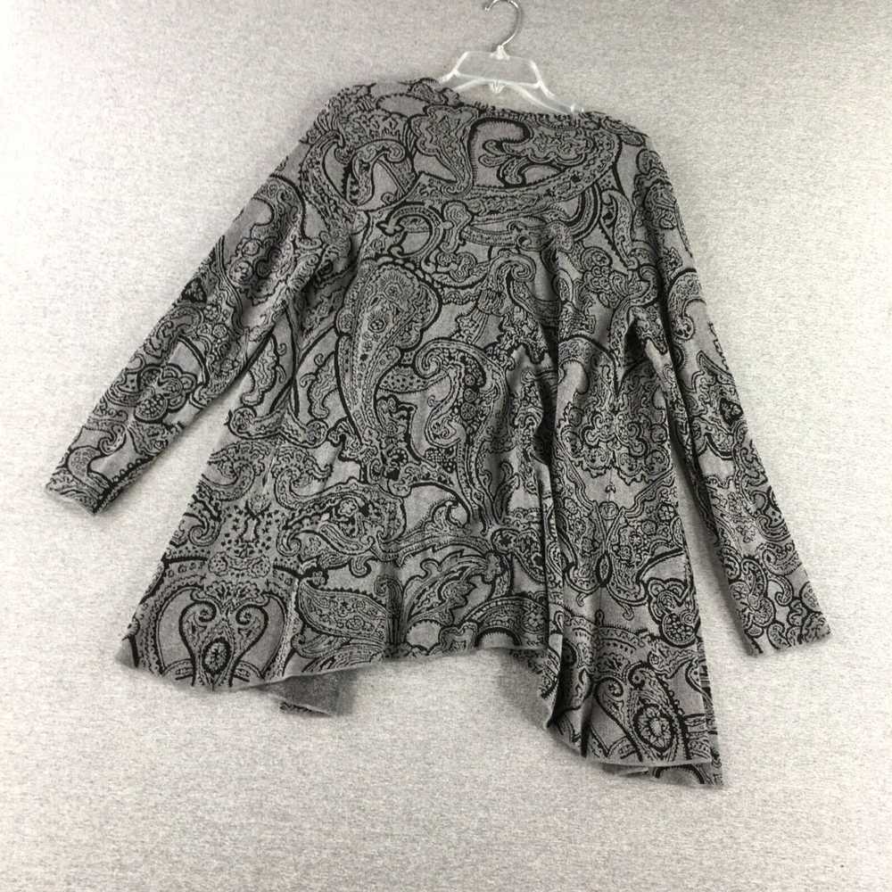 Vintage Womens Casual Open Front Cardigan Sweater… - image 8